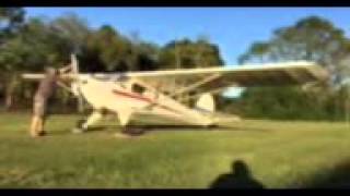 1946 Taylorcraft BC-12D Model B N5072M Startup