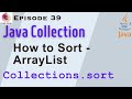 How To Sort ArrayList In Java | Collections.sort Java | ArrayList | Collection Framework In Java