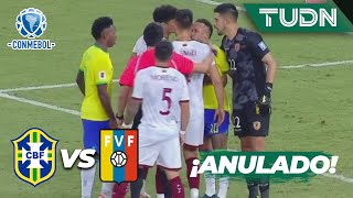 ¡ANULADO! Era el segundo brasileño | Brasil 1-0 Venezuela | CONMEBOL-Eliminatoria 2023