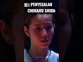 zheng yu kena smash chiharu shida tepat di mata