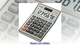 Casio MS-80B Standard Function Desktop Calculator,Black