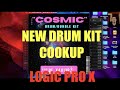 Cooking Up A Chill Virtual Beat With My New Free Drum Kit | Logic Pro X Cookups