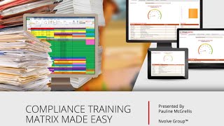 Compliance Training Matrix Webinar