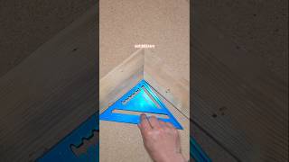 Quick way to get the perfect layout | Woodworking idea #short #shortvideo #tips #diy #how #howto