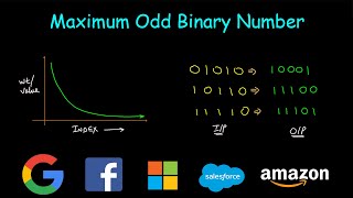 Maximum Odd Binary Number | Leetcode #2864