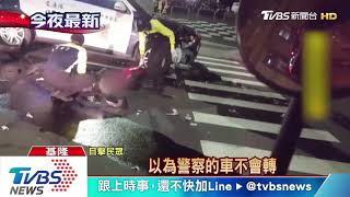 轎車左轉騎車難閃　高商教官撞飛身亡