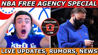 Philadelphia Sixers NBA Free Agency Special - Live Updates, News, & Reactions!!!
