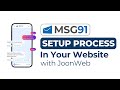 How to Setup MSG91 in Your Website using JoonWeb | WhatsApp Automation & API Integration | Englsih