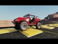 satisfying cars suspension test 4 beamng drive evo crash