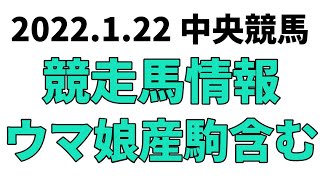 【初富士S】中央競馬情報 2022年1月22日【ウマ娘産駒】