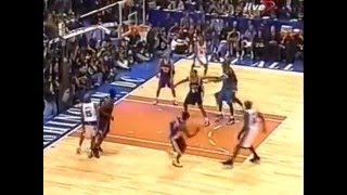 ALL STAR GAME NBA 2001 Bryant Duncan McGrady Kidd Iverson Webber Divac Garnett Carter Allen Davis