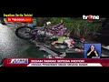 diduga sopir dalam kondisi mabuk mobil tabrak kendaraan penjual kopi keliling kabar pagi tvone