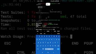ASRM Programming: Morse Codes Decoder on Javascript in Termux