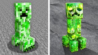 Minecraft MOBS in Real Life (items, blocks, animals)