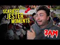 SCARY MOMENTS CAUGHT ON CAMERA AT 3 AM!! (JESTER 5M SUBSCRIBERS CELEBRATION!!)