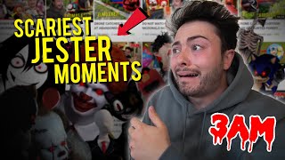 SCARY MOMENTS CAUGHT ON CAMERA AT 3 AM!! (JESTER 5M SUBSCRIBERS CELEBRATION!!)