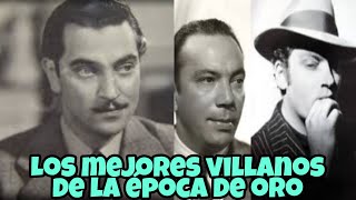 Los cinco mejores villanos de la época de oro del cine mexicano.