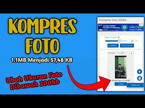 Kompres Foto 200kb || Cara Mengubah Ukuran Foto Menjadi 200kb Di HP ...