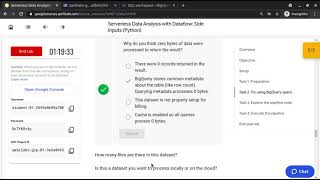 Qwiklabs # Serverless Data Analysis with Dataflow: Side Inputs (Python)
