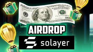 AIRDROP SOLAYER : Comment être éligible et toucher gros ? ❌✅