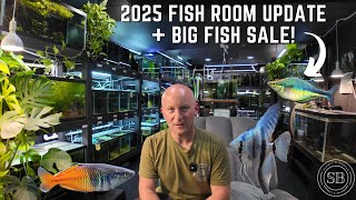 ENORMOUS FISH ROOM SALE AND UPDATE! (4K)