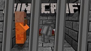 I'VE BEEN SENT TO PRISON... AGAIN!! (Minecraft Prison Escape)