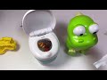 toy asmr pororo eating and slime potty training toy asmr💩🚽뽀로로 밥먹고 배변훈련 장난감 asmr