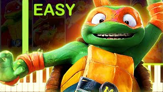 TMNT MUTANT MAYHEM | What’s the Worst That Could Happen? - EASY Piano Tutorial