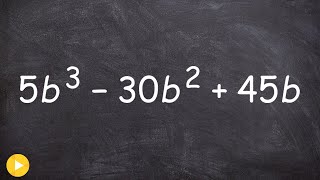 Factoring a cubic polynomial by factoring out common terms first