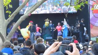 Muévame el pollo - Cachureos en Lollapalooza Chile 2013