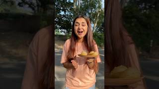 Crunchy spicy Pani Puri 🤤🌶️ #shorts #trendingshorts #food #comedy #tasty #viral #meghachaube