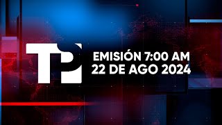 Telepacífico Noticias - Emisión 7:00 AM | 22 agosto 2024