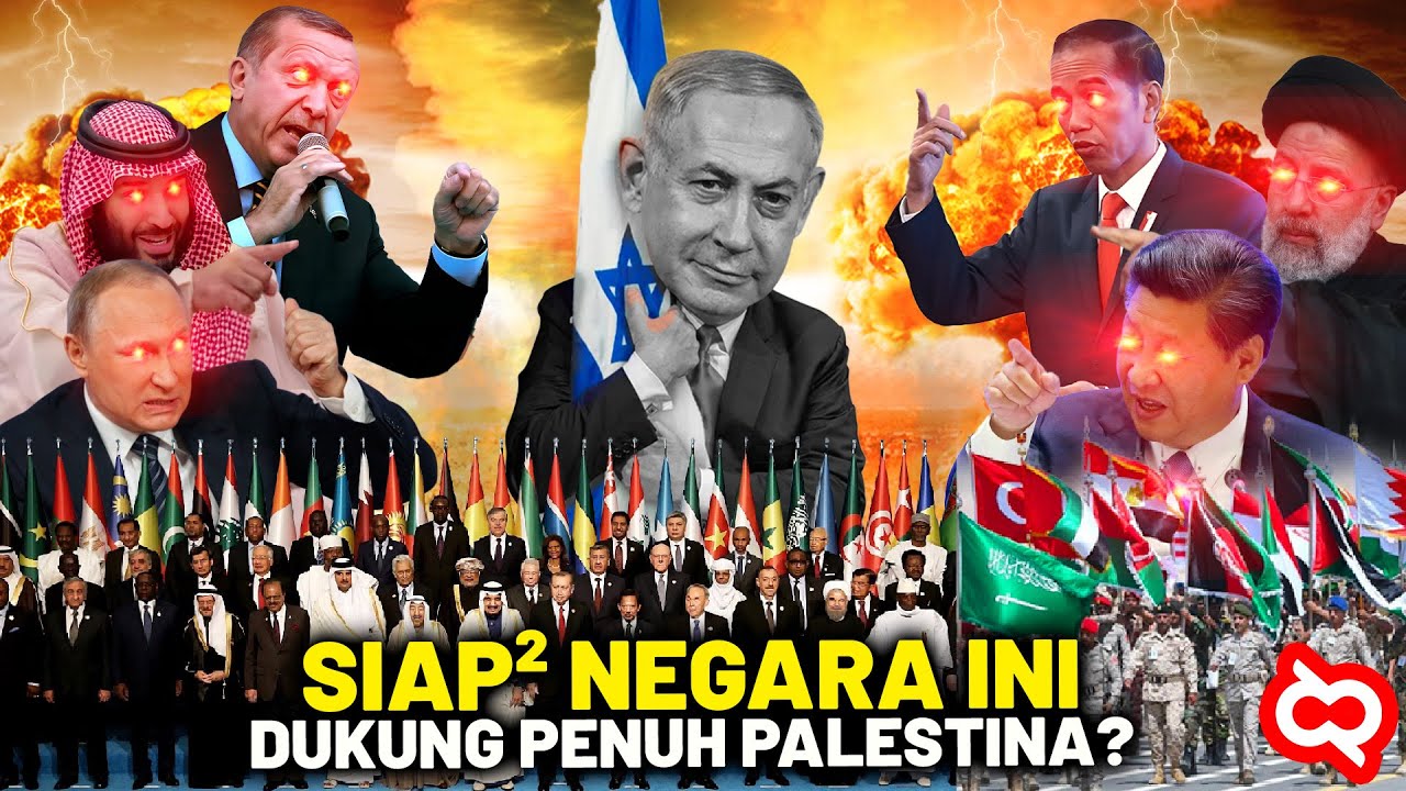 AKHIR KEKUASAAN ISRAEL-AS AKAN RUNTUH!? Deretan Negara Yang Mendukung ...