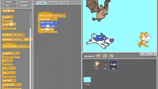 Scratch - Events 01 - Broadcast Command & Coordinating Actions