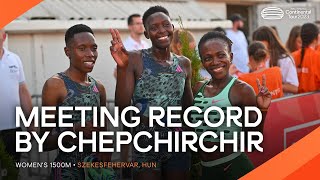 Chepchirchir wins women's 1500m in Székesfehérvár | Continental Tour Gold 2023