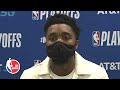 Donovan Mitchell reacts to his 57-point game in Jazz vs. Nuggets Game 1 | 2020 NBA Playoffs