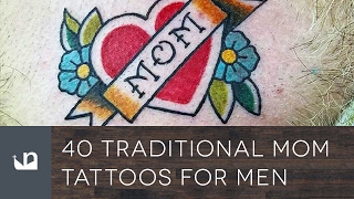 40 Traditional Mom Tattoos For Men