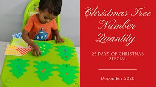 Christmas Tree Number Quantity| Decorate the Christmas Tree | Math Activity| Christmas Activities