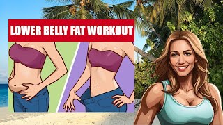 9 MIN  LOWER BELLY FAT WORKOUT Standing Only | No Equipment!