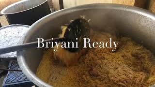 Best dum biryani in Chennai | Porur | Bhai Kadai | Making hot dum biryani ready and to be served