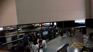 捷運板南土城線往南港展覽館方向路線捷運路程搭乘記錄與實況攝影(西元2020年05月02日)臺北車站→昆陽