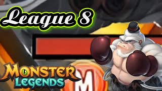 Superfume: League 8 with a better Team (Monster Legends)