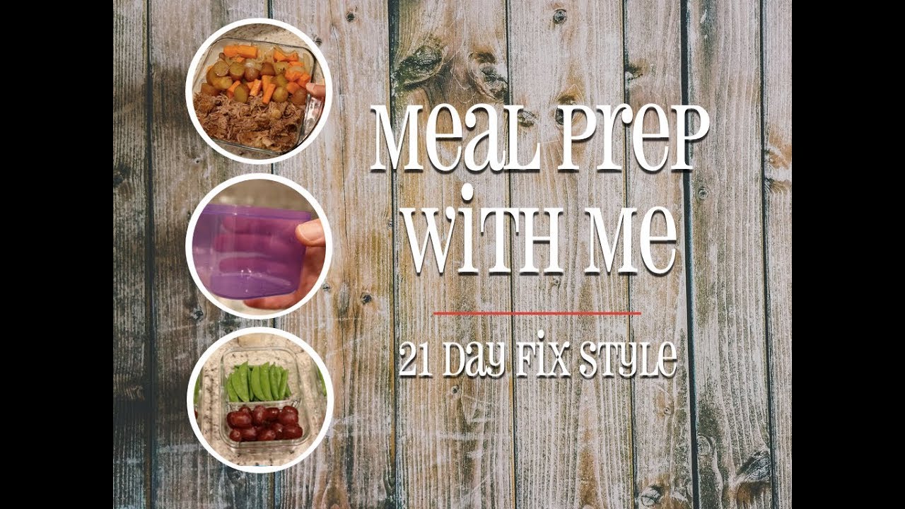 Meal Prep: 21 Day Fix Style - YouTube