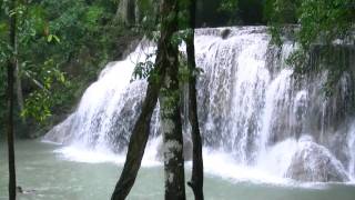 アキ―ラさんお薦め！カンチャナブリー近郊エラワン滝！Erawan-Waterfalls Thai