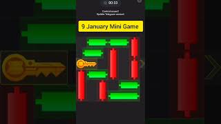 9 January Hamster Kombat Daily Mini-Game Puzzle Solved Today #hamsterkombat #minigame