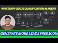 Automate WhatsApp Lead Qualification with n8n + Google Sheets (No Paid API Needed!)