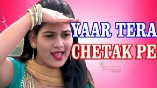 Yaar Tera Chetak Pe Chaale | New Harvyani Whatsapp Status Video 2018