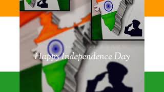 Vande Mataram | Independence Day Song | Indian Flag 3D Art