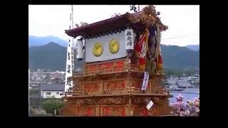 2016西条祭り　石岡神社祭礼　７番屋台　上之川