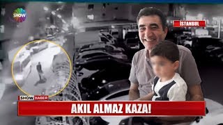 Akıl almaz kaza!